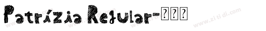 Patrízia Regular字体转换